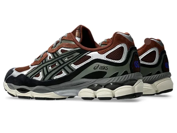 Asics Gel-Nyc arctic Reddish Brown/Black - Image 4