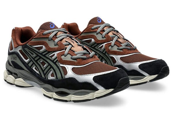 Asics Gel-Nyc arctic Reddish Brown/Black - Image 3