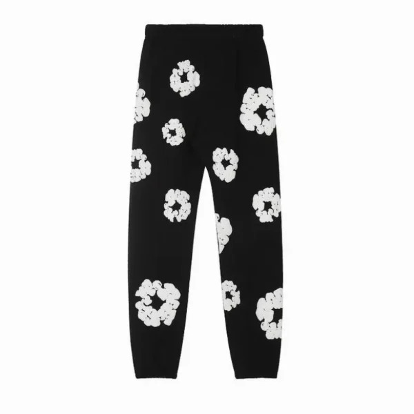 Denim Tears The Cotton Wreath Sweatpants Black