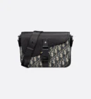 Christian Dior Small Saddle Messenger Bag with Flap