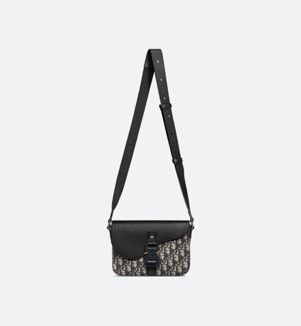 Christian Dior Small Saddle Messenger Bag with Flap - Image 5