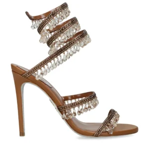 René Caovilla Embellished Chandelier Sandals