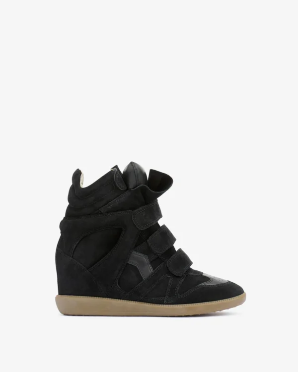 Isabel Marant sneaker bekett aus leder mit keilabsatz