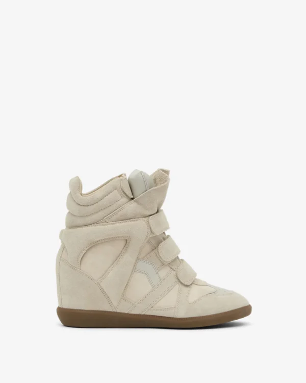 Isabel Marant sneaker bekett aus leder mit keilabsatz