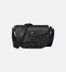 Christian Dior Mini Saddle Messenger Bag with Flap