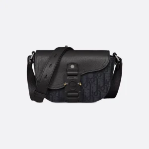 Christian Dior Mini Saddle Messenger Bag with Flap