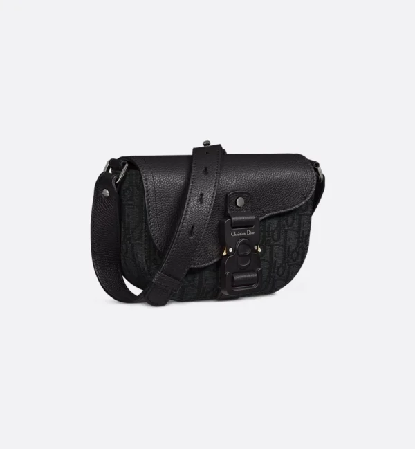 Christian Dior Mini Saddle Messenger Bag with Flap - Image 2