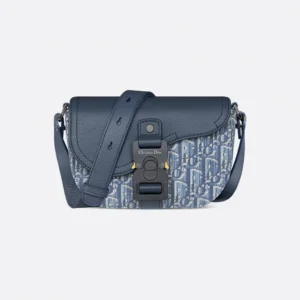 Christian Dior Mini Saddle Messenger Bag with Flap