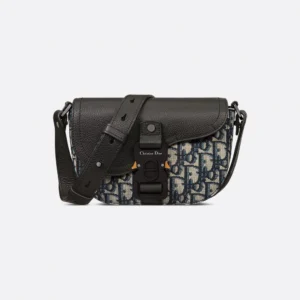 Christian Dior Mini Saddle Messenger Bag with Flap