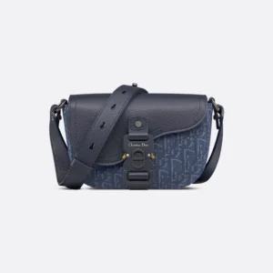 Christian Dior Mini Saddle Messenger Bag with Flap