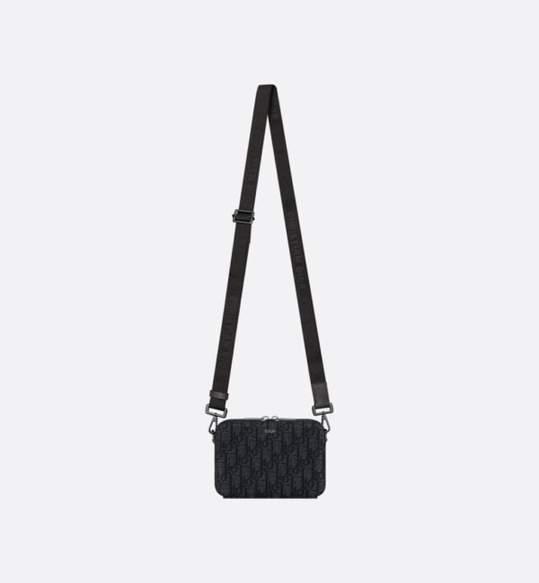 Christian Dior Zipped Pouch with Strap - Image 5
