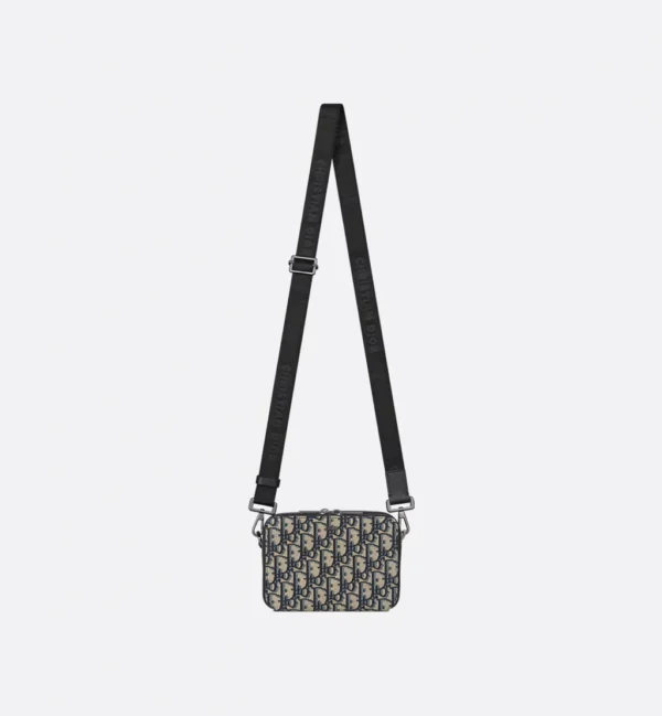 Christian Dior Zipped Pouch with Strap - Image 5