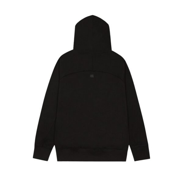 Ami Paris zipped hoodie  - Black - Image 2