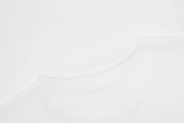 AMI Paris Red ADC Crewneck Sweater White - Image 6