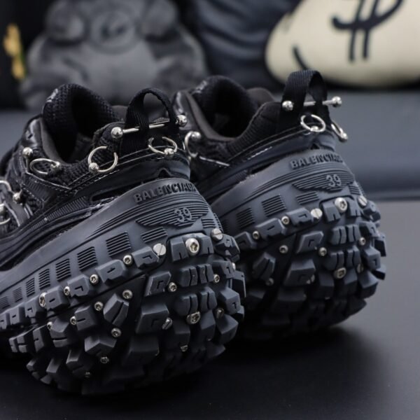Balenciaga Defender Rubber Platform Sneakers - Image 4