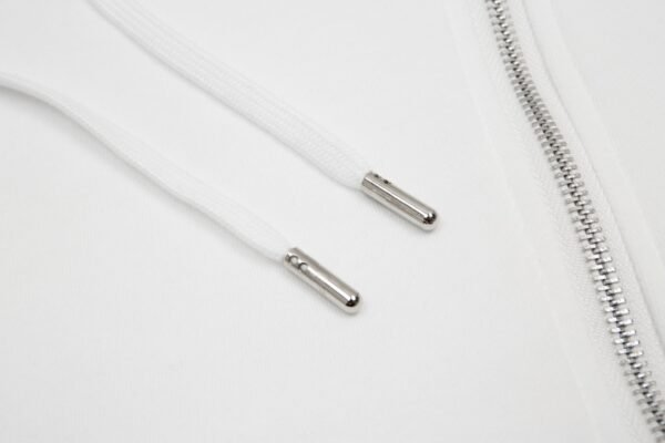 Ami Paris zipped hoodie  - white - Image 5