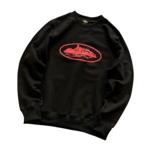Corteiz Sweater Black Red