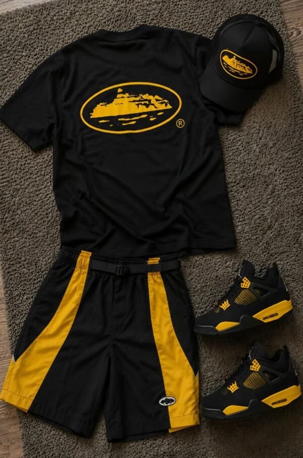 Corteiz - Summer Outfit Black/Yellow