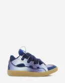 Curb Sneakers In Metallic Leather