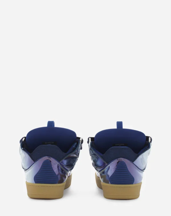 Curb Sneakers In Metallic Leather - Image 5