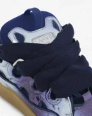 Curb Sneakers In Metallic Leather