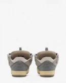 Leather Curb Sneakers Grey