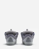 Leather Curb Sneakers Light Grey
