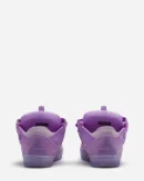 Leather Curb Sneakers Lilac