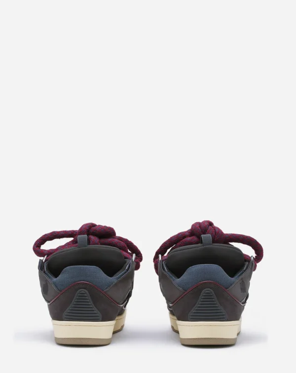 Curb Sneakers In Leather With Snake Laces - Image 4
