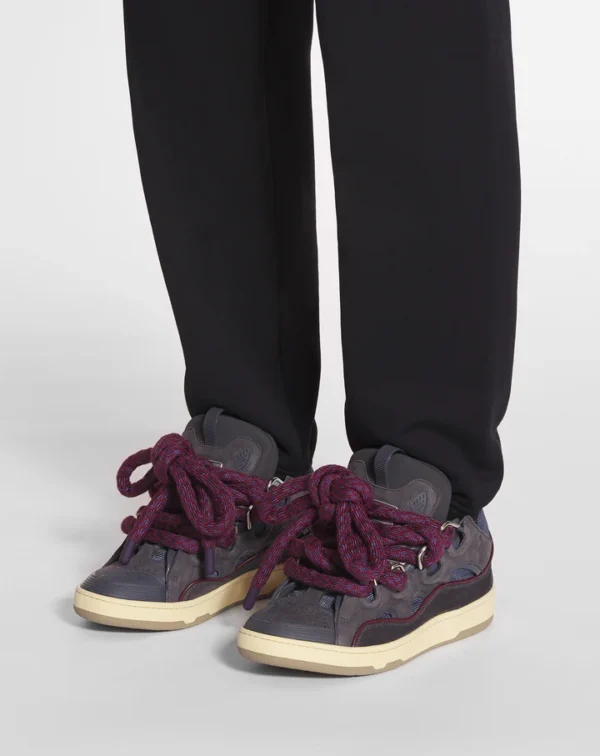 Curb Sneakers In Leather With Snake Laces - Image 6
