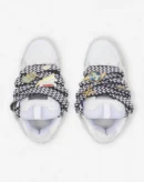 Lanvin X Future Curb 3.0 Leather Sneakers For Men