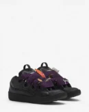 Lanvin X Future Curb 3.0 Leather Sneakers For Men