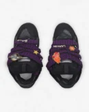 Lanvin X Future Curb 3.0 Leather Sneakers For Men