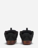 Leather Curb Sneakers Dark Brown