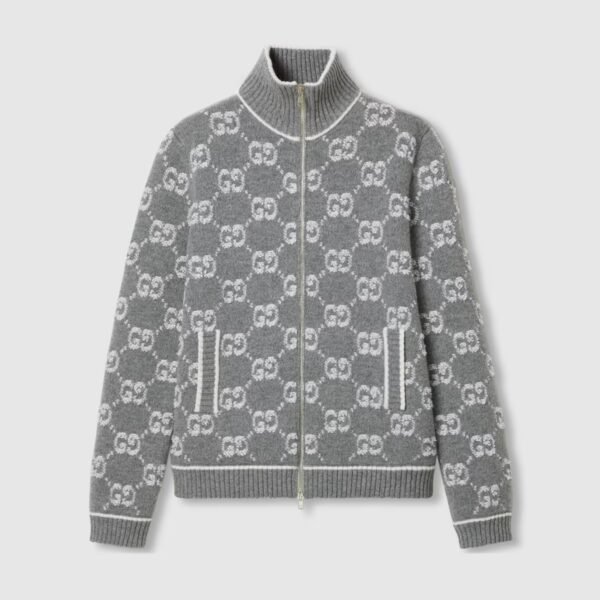 Cardigan aus GG Jacquard in Bouclé-Optik