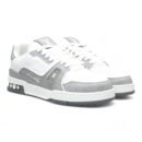 LV Trainer Sneaker White/Grey