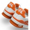 LV Trainer Sneaker White/Orange