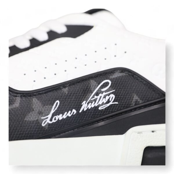 LV Trainer Sneaker White/Black - Image 2