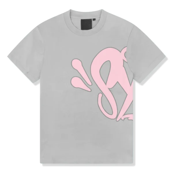 Syna World Logo Grey/Pink T-Shirt