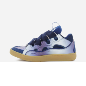 Curb Sneakers In Metallic Leather