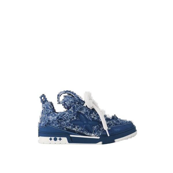 LV Skate Sneaker Blue - Image 4