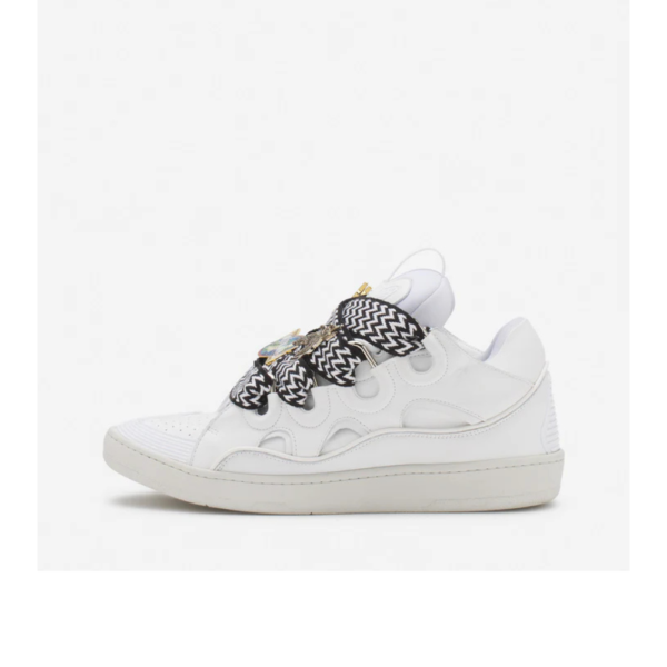 Lanvin X Future Curb 3.0 Leather Sneakers For Men