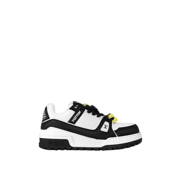LV Trainer Maxi Sneaker Black White - Image 4