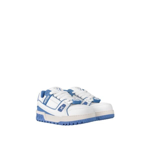 LV Trainer Maxi Sneaker White Blue - Image 2