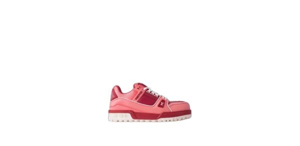 LV Trainer Maxi Sneaker Red Pink - Image 4