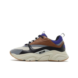 Dior B22 Violett Creme Kaffee Schwarz Sneaker