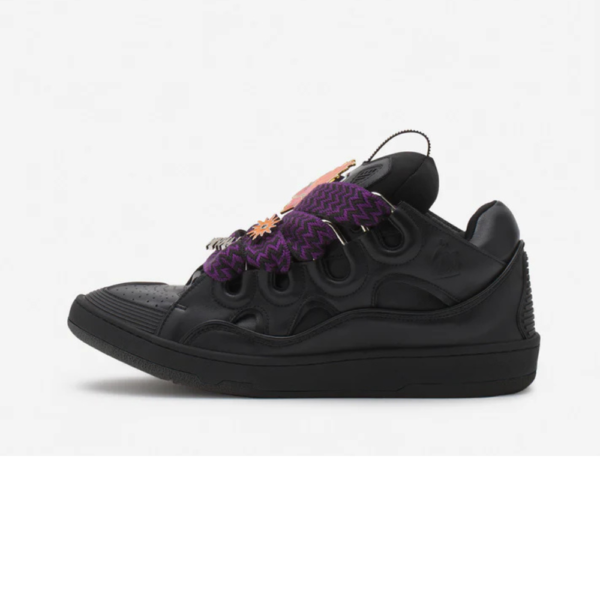 Lanvin X Future Curb 3.0 Leather Sneakers For Men