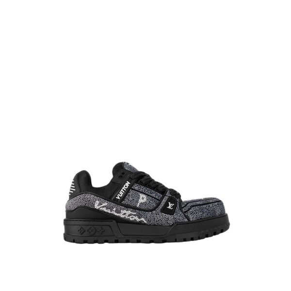LV Trainer Maxi Sneaker Black - Image 5