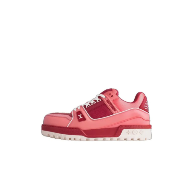 LV Trainer Maxi Sneaker Red Pink