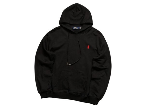 148 Ralph Lauren Hoodie Black - Image 3